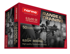 Norma Range & Training 6,5x55 8,0g/124gr